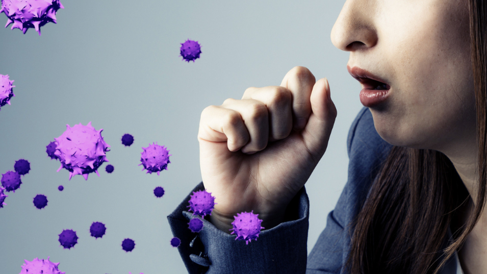 Viruspartikler fra et host