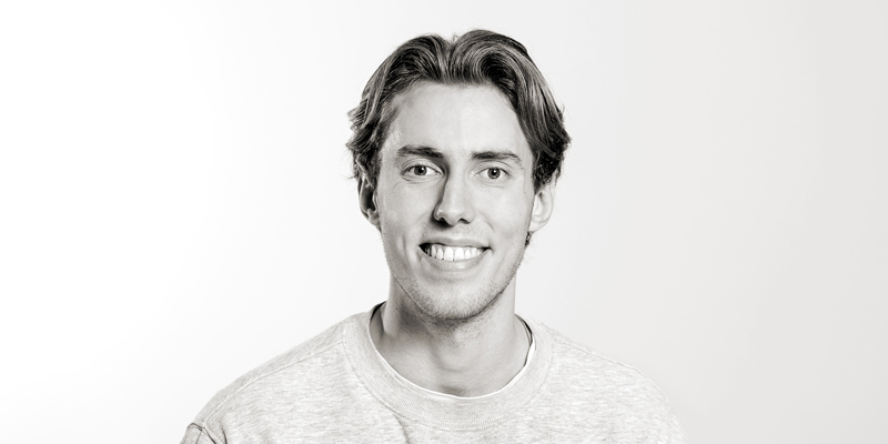 Studentermedhjælper Christian Gimm