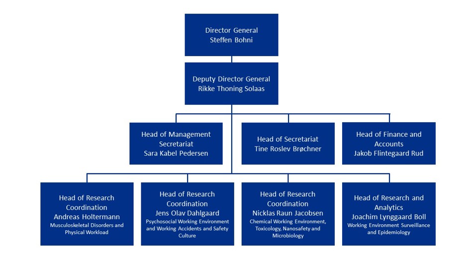 NFA organisation chart 2025