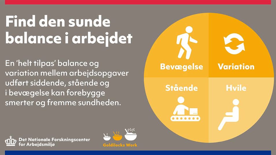 Graf: find den sunde balance i arbejdet